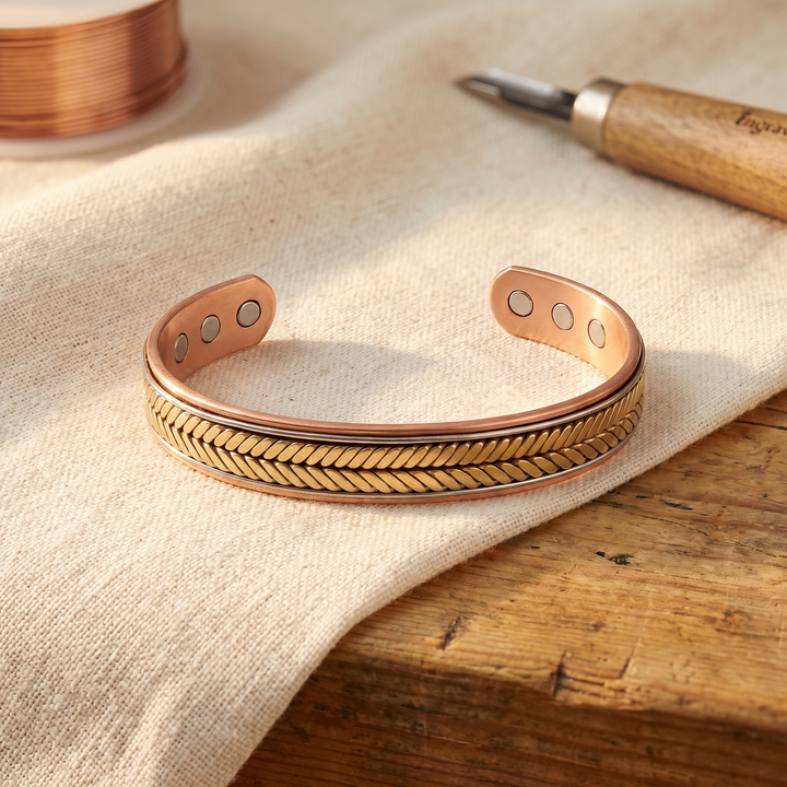 Daisy | Chevron Pattern Adjustable Bracelet