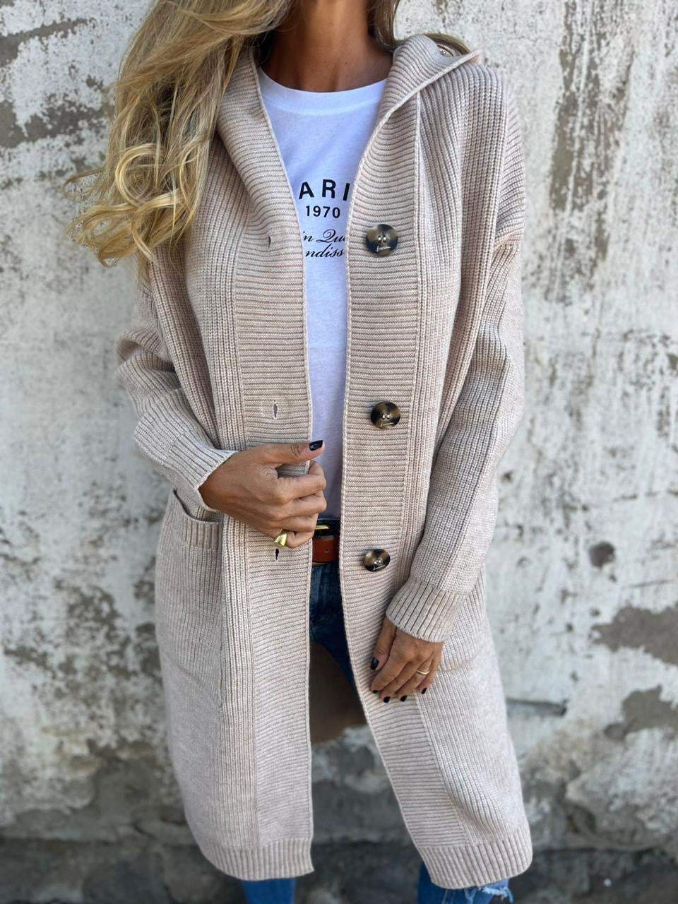 Freja| Elegant lång kofta