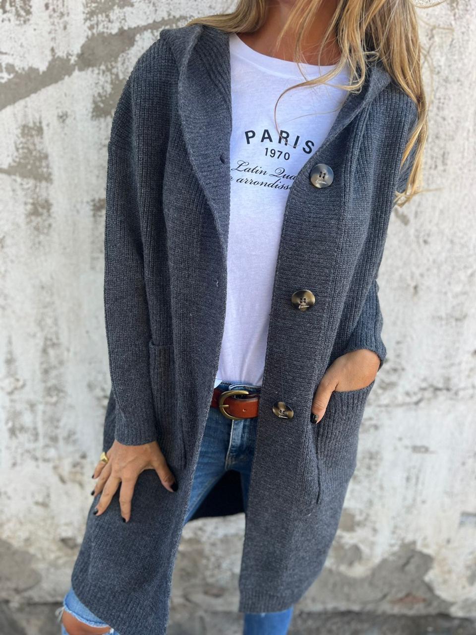 Freja| Elegant lång kofta