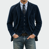 Tommy™ | 2-delt sett: Blazer og Vest i Fløyel