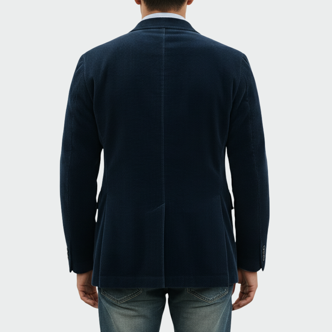 Tommy™ | 2-delt sett: Blazer og Vest i Fløyel